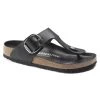 Gizeh Big Buckle - The Birkenstock Premier Thong Sandal In Black