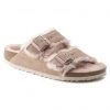 Arizona Shearling - The Birkenstock Shearling Sandal In Light Rose