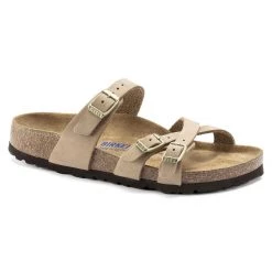 Franca - The Birkenstock Thin Multi Band Sandal In Sand