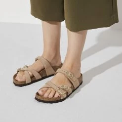 Franca - The Birkenstock Thin Multi Band Sandal In Sand