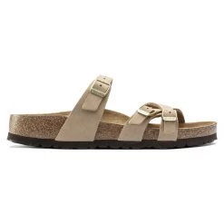 Franca - The Birkenstock Thin Multi Band Sandal In Sand