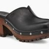 Ugg The Center Seam Lug Sole Clog In Black Shoes