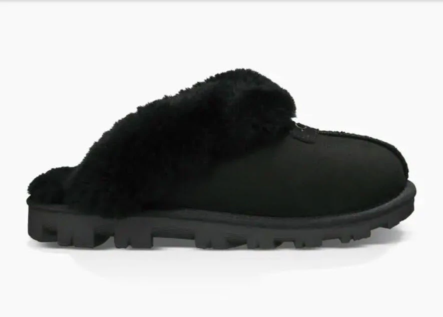 Coquette - The Classic Ugg Slipper In Black Slippers 2 Coquette - The Classic Ugg Slipper In Black Slippers