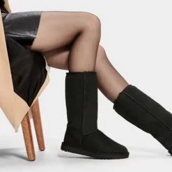 The Ugg Classic Tall Boot In Black