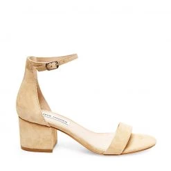 Steve Madden The Block Heel Dress Sandal In Tan