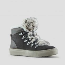 Cougar The Snow Hi-Top Sneaker In Pewter Shoes