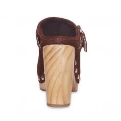 Steve Madden Shoes The Belted Clog In Brown 6 Steve Madden Shoes The Belted Clog In Brown