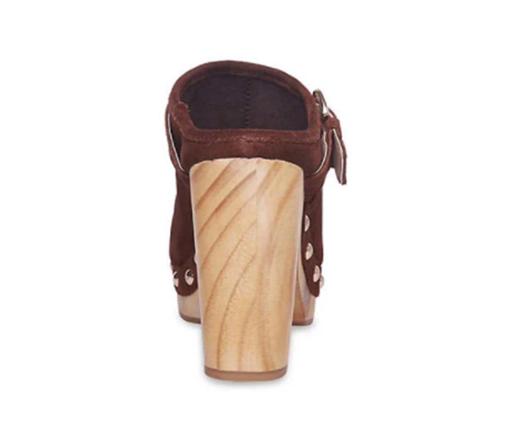 Steve Madden Shoes The Belted Clog In Brown 3 Steve Madden Shoes The Belted Clog In Brown