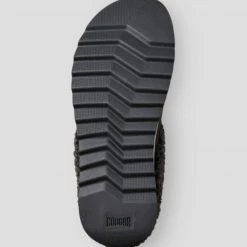 Cougar The Waterproof Pile Lined Rubber Sole Mule In Pewter