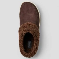 Cougar Shoes The Waterproof Pile Lined Rubber Sole Mule In Cocoa