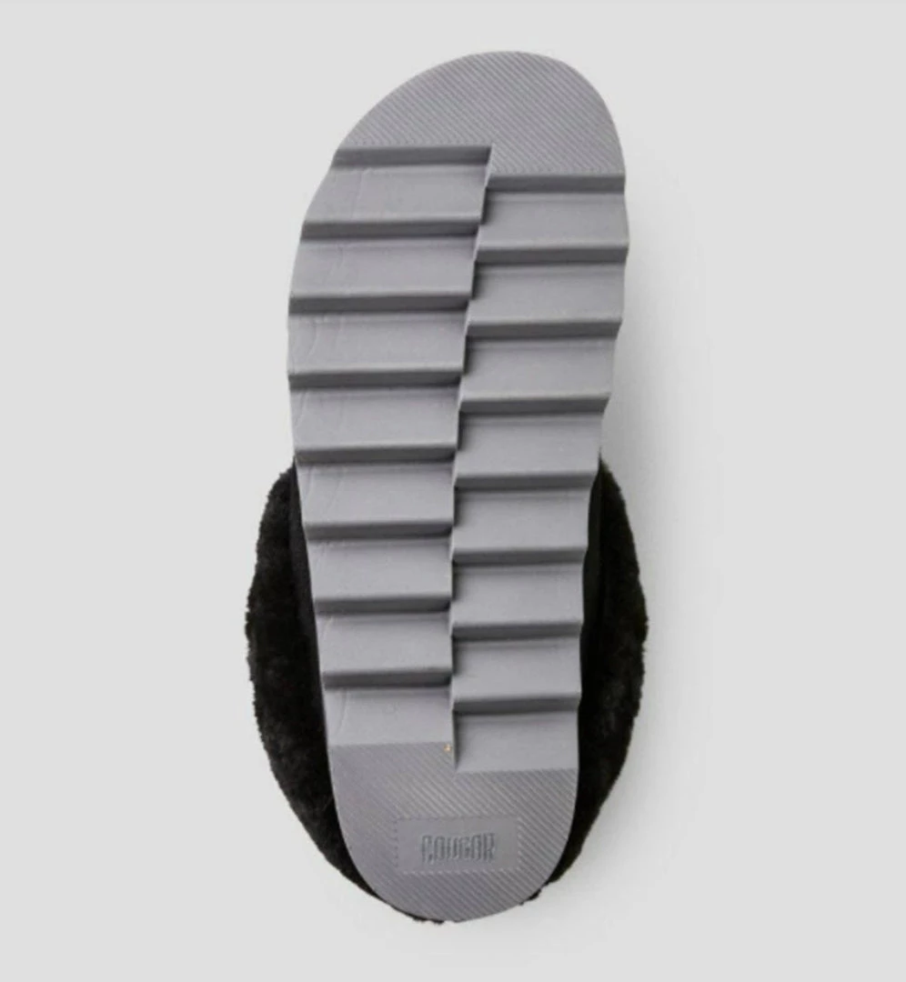 Cougar Shoes The Waterproof Shearling Mule In Black 4 Cougar Shoes The Waterproof Shearling Mule In Black