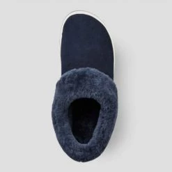Cougar The Waterproof Shearling Mule In Indigo Shoes