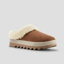 Cougar The Waterproof Curly Shearling Mule In Draft Shoes