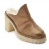 Free People Shoes The Faux Fur Mule In Tan