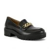 Sam Edelman The Lug Chain Loafer In Black Shoes