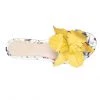 Cecelia Shoes The Flower Slide In Yellow Multi