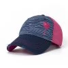 Shady Lady Accessories The Shady Trucker Hat In Navy And Hot Pink