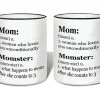 Retrospect The Momster Mug In White Accessories