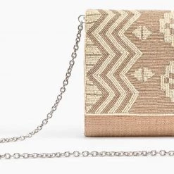 America & Beyond The Embellished Aztec Flap Clutch Handbags 7 America & Beyond The Embellished Aztec Flap Clutch Handbags