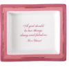 Two's Company The Porcelain Jewelry Tray In Pink Accessories