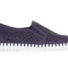 Isle Jacobsen Tulip 140 - The Perforated Slip-On With Gore In Navy Shoes