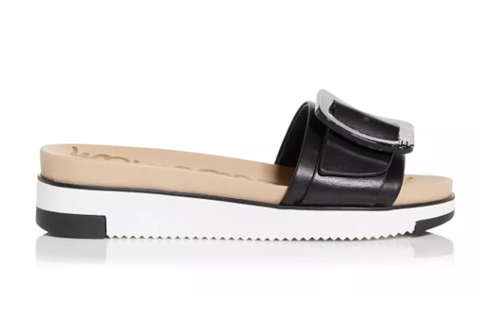 Sam Edelman Shoes The Sport Slide With Tortoise Buckle 2 Sam Edelman Shoes The Sport Slide With Tortoise Buckle