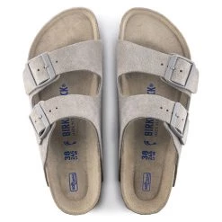 Arizona - The Birkenstock Signature Double Band Sandal In Stone Coin