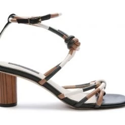Sanctuary The Mid Heel Cylinder Multi Band Sandal