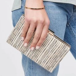 Urban Expressions The Azores Clutch In Natural Multi Handbags