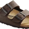 Arizona - The Birkenstock Signature Double Band Sandal In Mocha Shoes