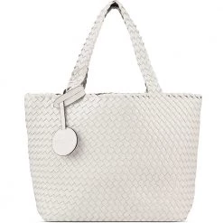 Isle Jacobsen Handbags The Reversible Woven Tote