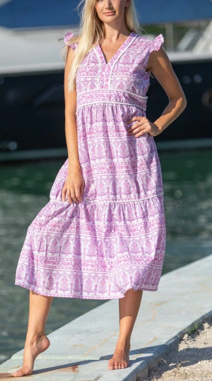 Bindu The Allana Maxi In Pink Contemporary Clothing 1 Bindu The Allana Maxi In Pink Contemporary Clothing