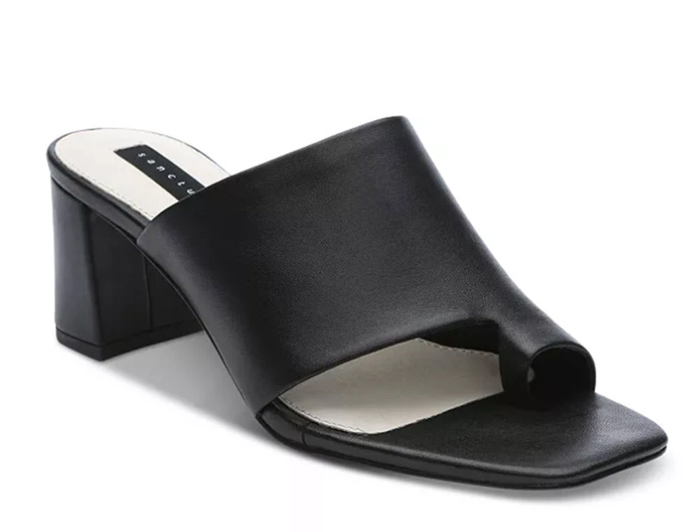 Sanctuary The Mid Heel Toe Ring Slide 1 Sanctuary The Mid Heel Toe Ring Slide