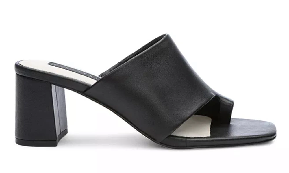 Sanctuary The Mid Heel Toe Ring Slide 2 Sanctuary The Mid Heel Toe Ring Slide