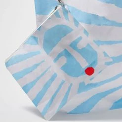 Sunny Life The Sun Beach Bag Tote In Blue White