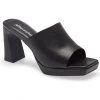 Jeffrey Campbell The Platform High Heel Slide In Black Shoes