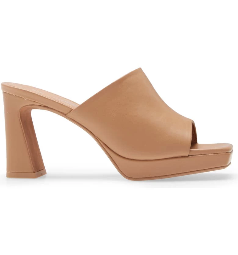 Jeffrey Campbell The Platform High Heel Slide In Dark Nude 2 Jeffrey Campbell The Platform High Heel Slide In Dark Nude