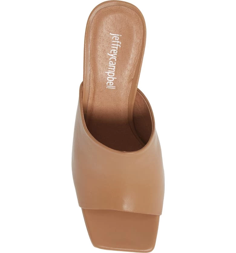 Jeffrey Campbell The Platform High Heel Slide In Dark Nude 3 Jeffrey Campbell The Platform High Heel Slide In Dark Nude