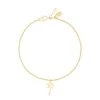 Electric Picks The Coconut Anklet In Gold