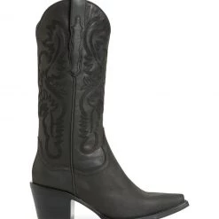 Jeffrey Campbell Shoes The Cowboy Boot In Black