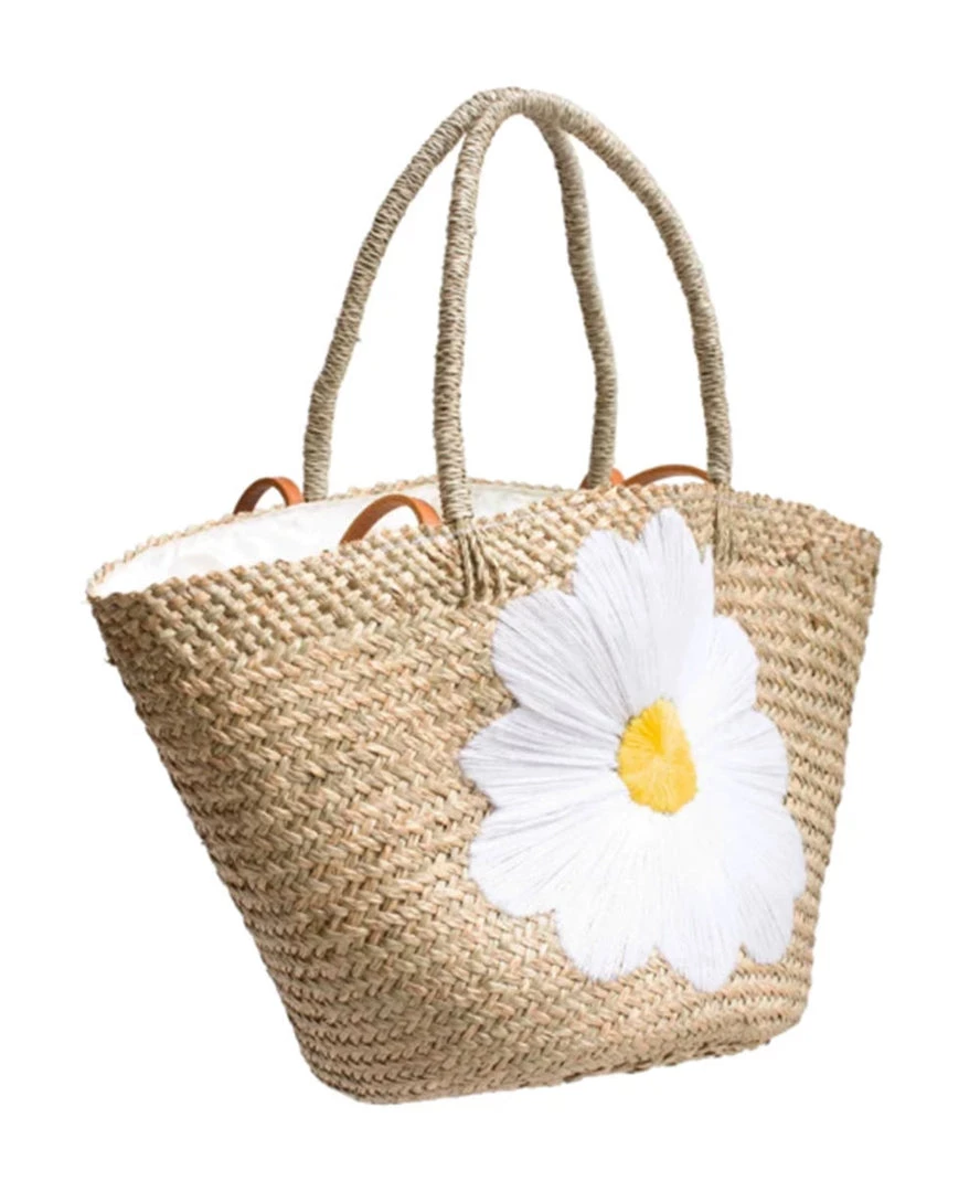 Jelavu The Daisy Tote In Natural Handbags 3 Jelavu The Daisy Tote In Natural Handbags