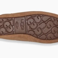 Ugg The Dakota Lace Moccasin Slipper In Chestnut Shoes