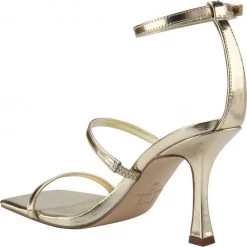 Marc Fisher Event Shoes The Three Band Dress Sandal In Gold 6 Marc Fisher Event Shoes The Three Band Dress Sandal In Gold