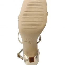 Marc Fisher Event Shoes The Three Band Dress Sandal In Gold 7 Marc Fisher Event Shoes The Three Band Dress Sandal In Gold