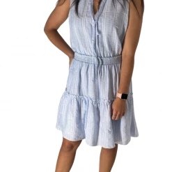 Drew The Porter Dress In Sky Contemporary Clothing