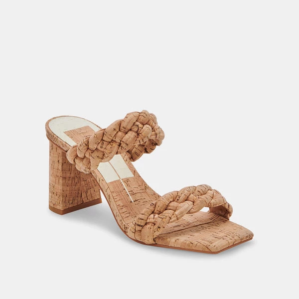 Dolce Vita The Braided Strap Sandal In Cork 1 Dolce Vita The Braided Strap Sandal In Cork