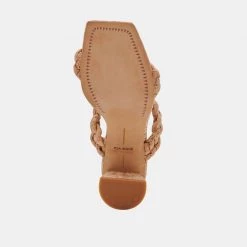 Dolce Vita The Braided Strap Sandal In Cork 7 Dolce Vita The Braided Strap Sandal In Cork