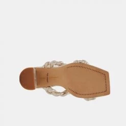 Dolce Vita The Braided Strap Sandal In Light Gold 5 Dolce Vita The Braided Strap Sandal In Light Gold
