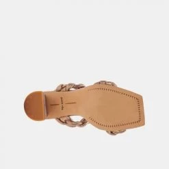 Dolce Vita The Braided Strap Sandal In Bronze 6 Dolce Vita The Braided Strap Sandal In Bronze