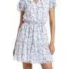 Drew The Yara Dress In Chambray Floral